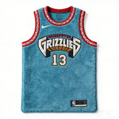 Memphis Grizzlies jersey Rug
